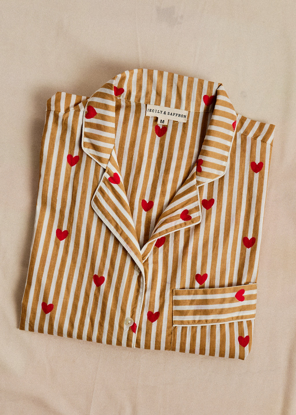 Cutey Short PJ Set - Desert Heart