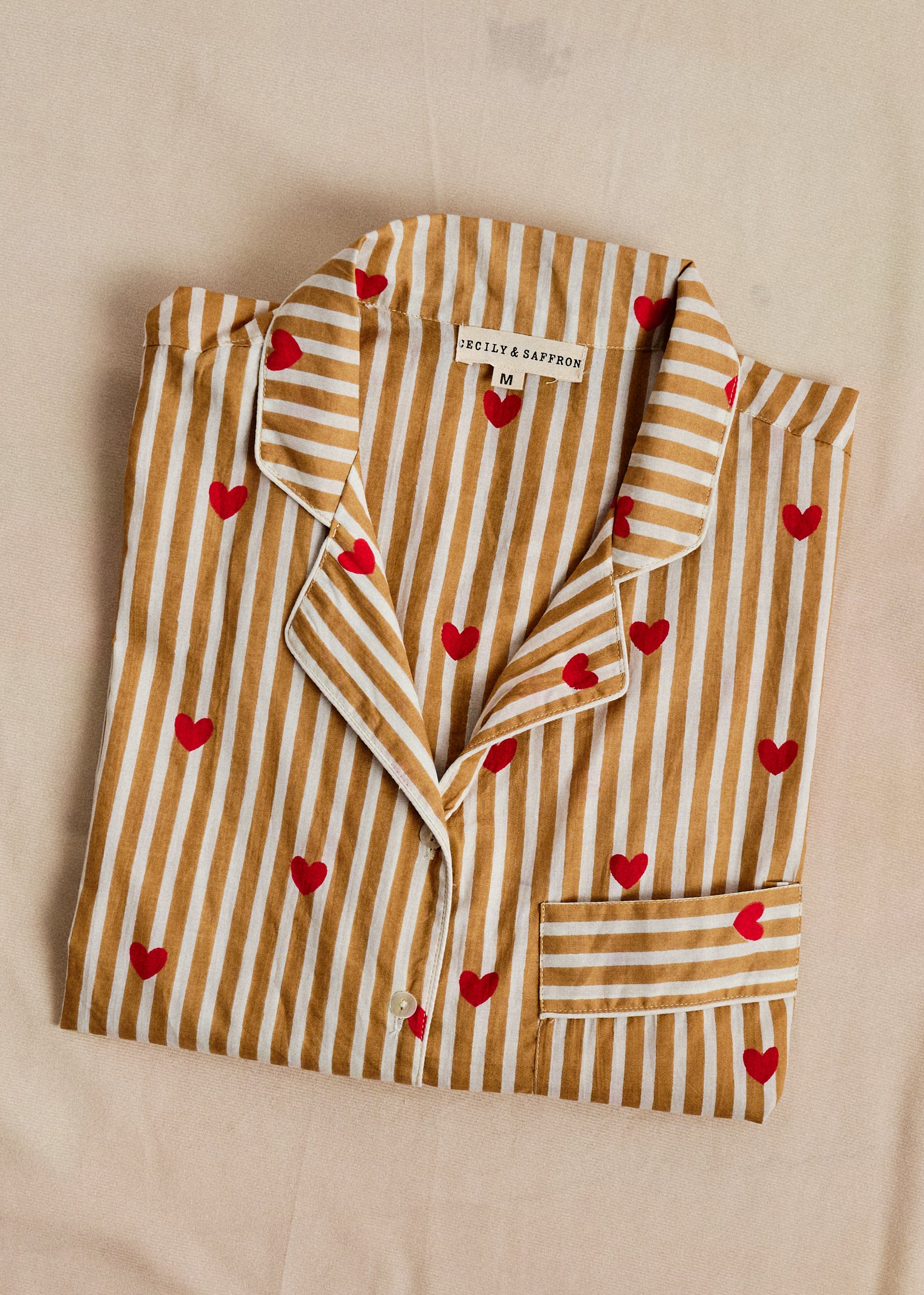Cutey Short PJ Set - Desert Heart