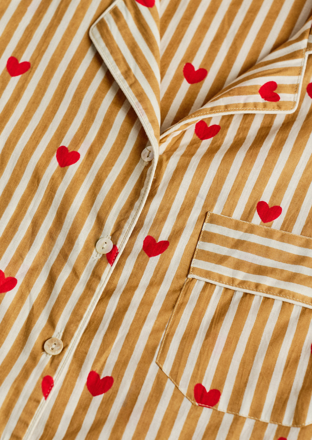 Cutey Short PJ Set - Desert Heart
