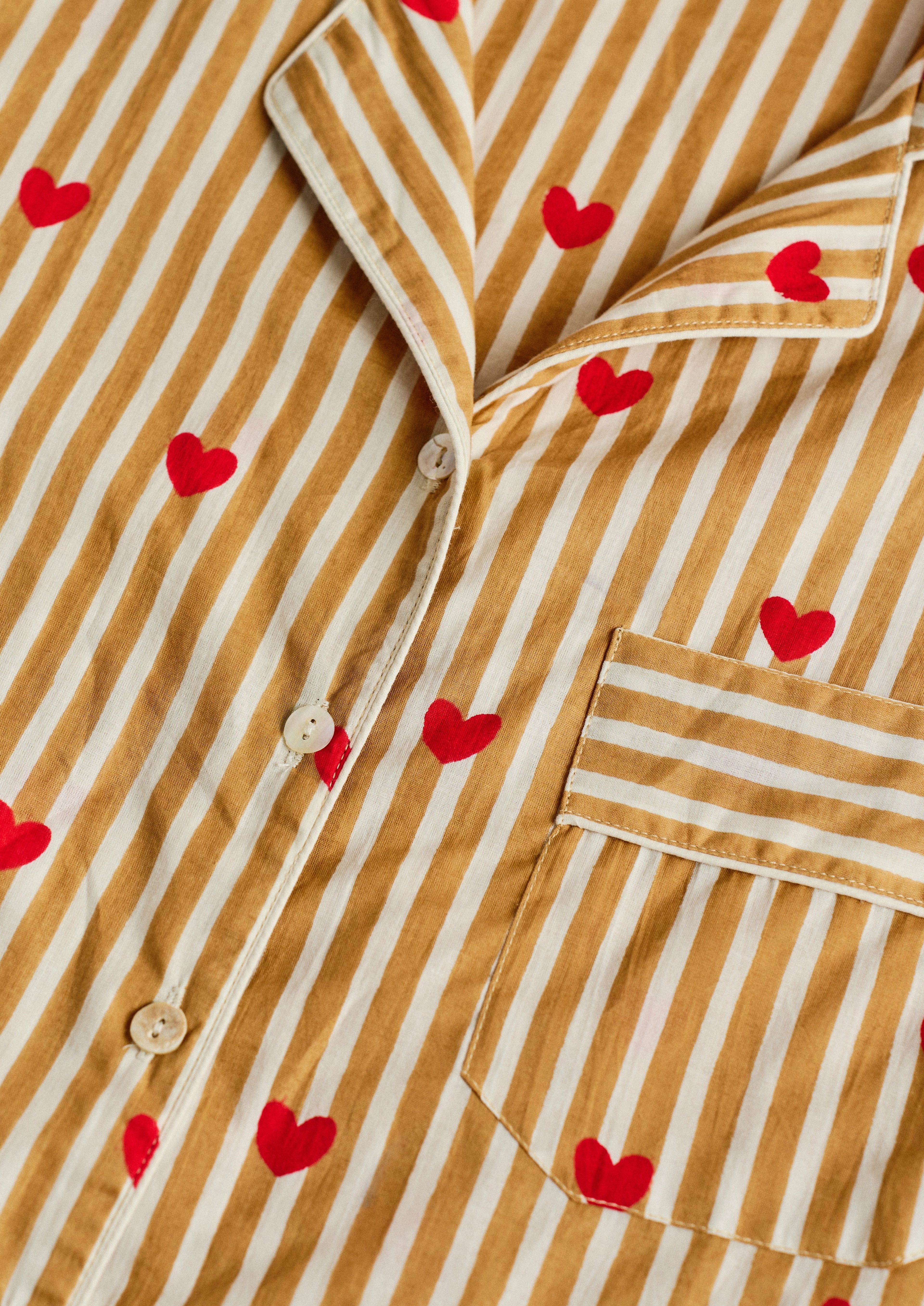 Cutey Short PJ Set - Desert Heart