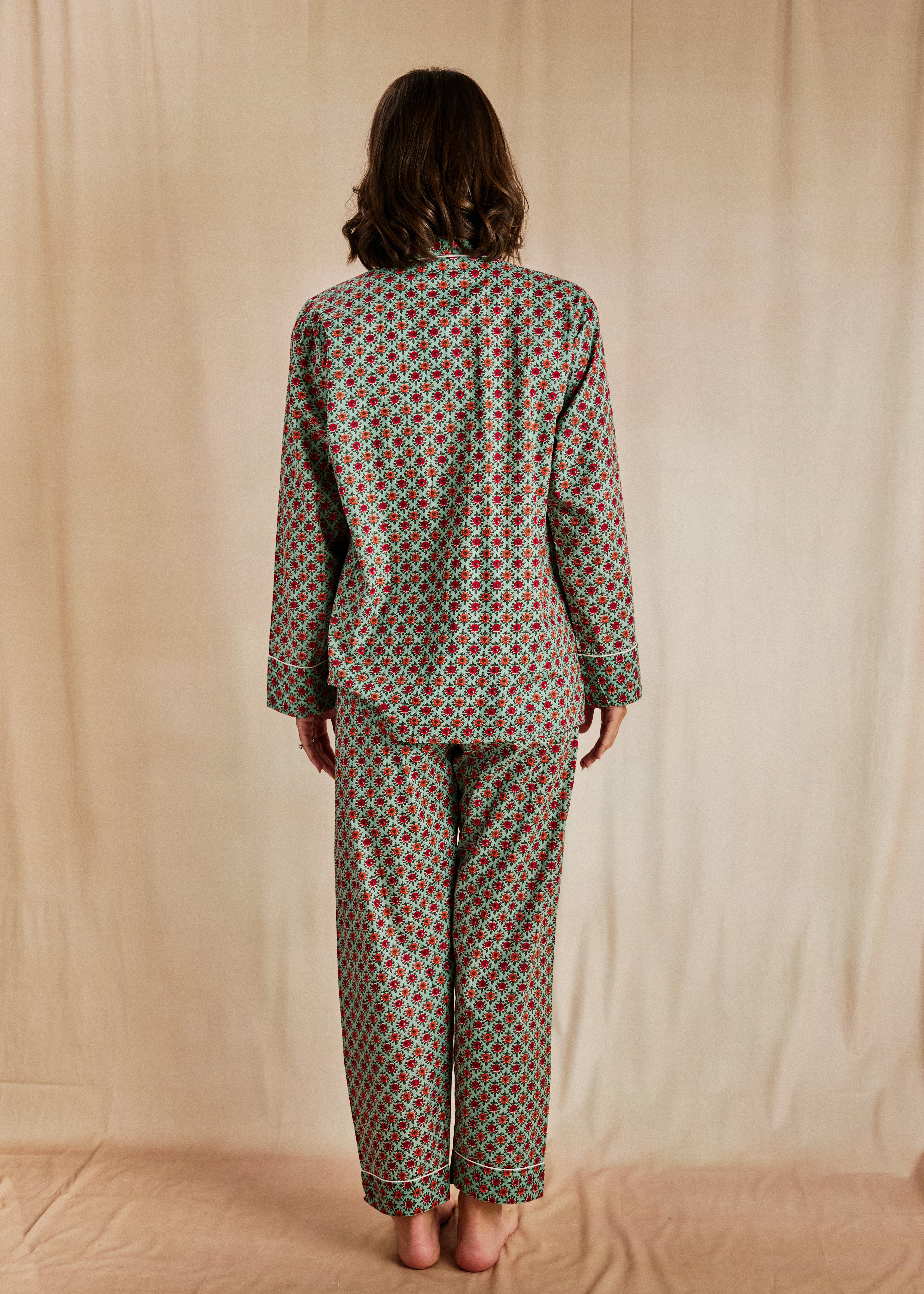 Cozy Long PJ Set - Marigold Buti