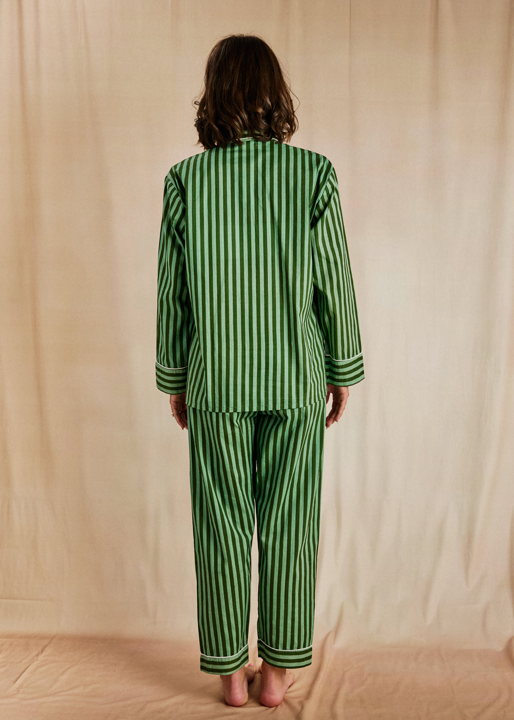 Cozy Long PJ Set - Desert Stripe