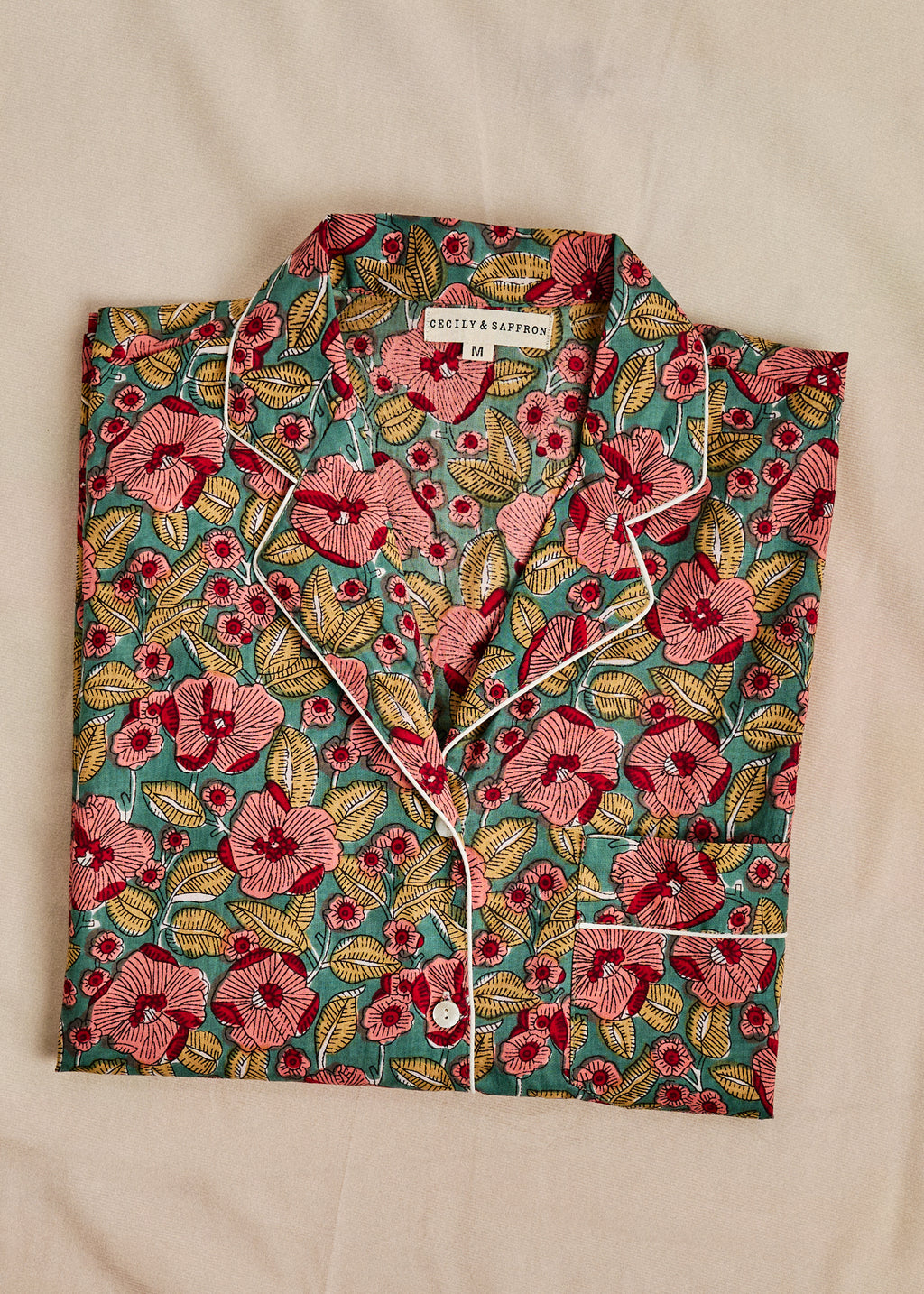 Cozy Long PJ Set - Blush Bloom
