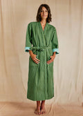 Haveli Robe - Desert Stripe