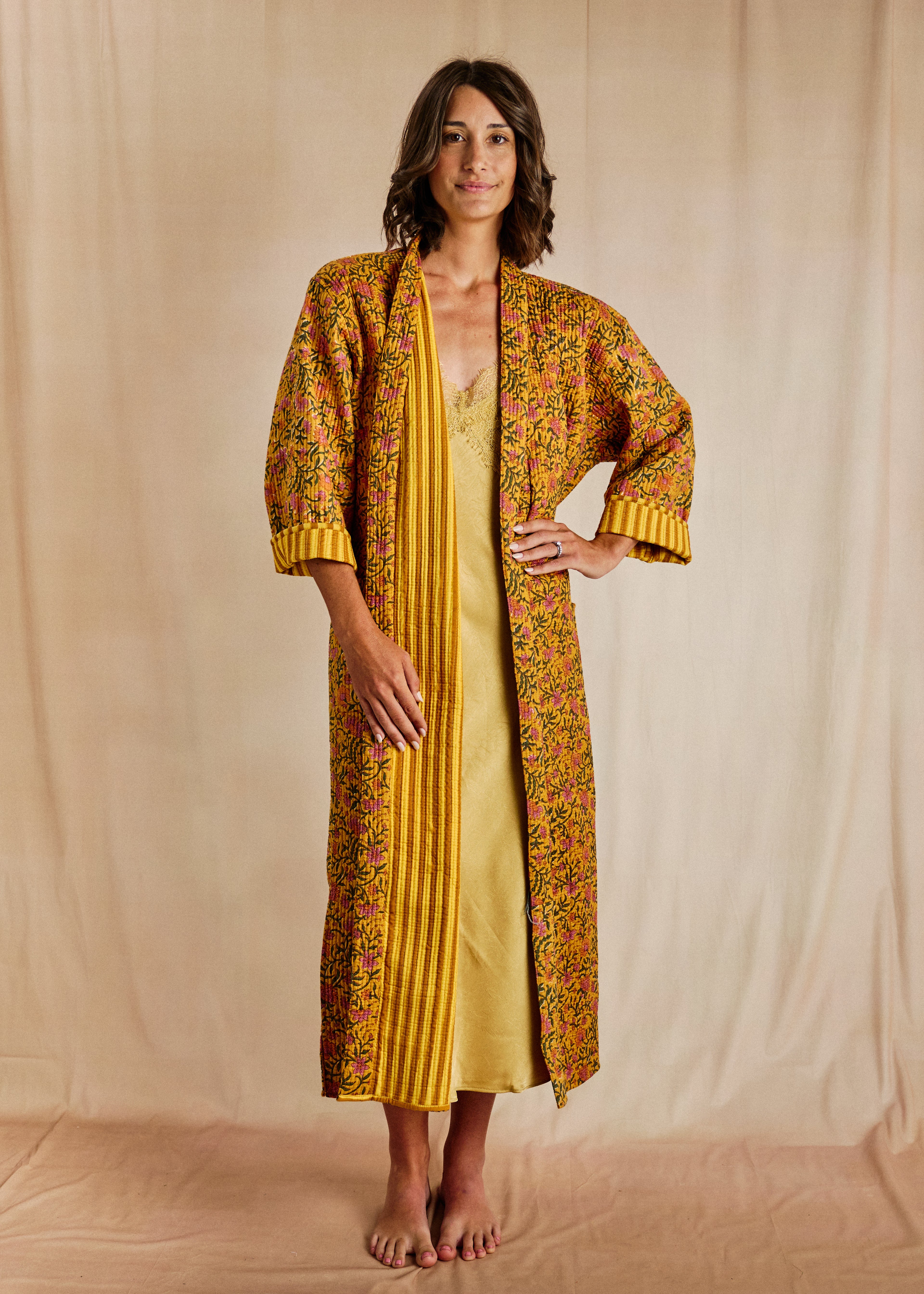 Haveli Robe - Golden Vine