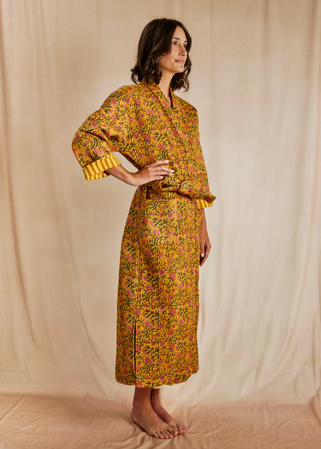 Haveli Robe - Golden Vine