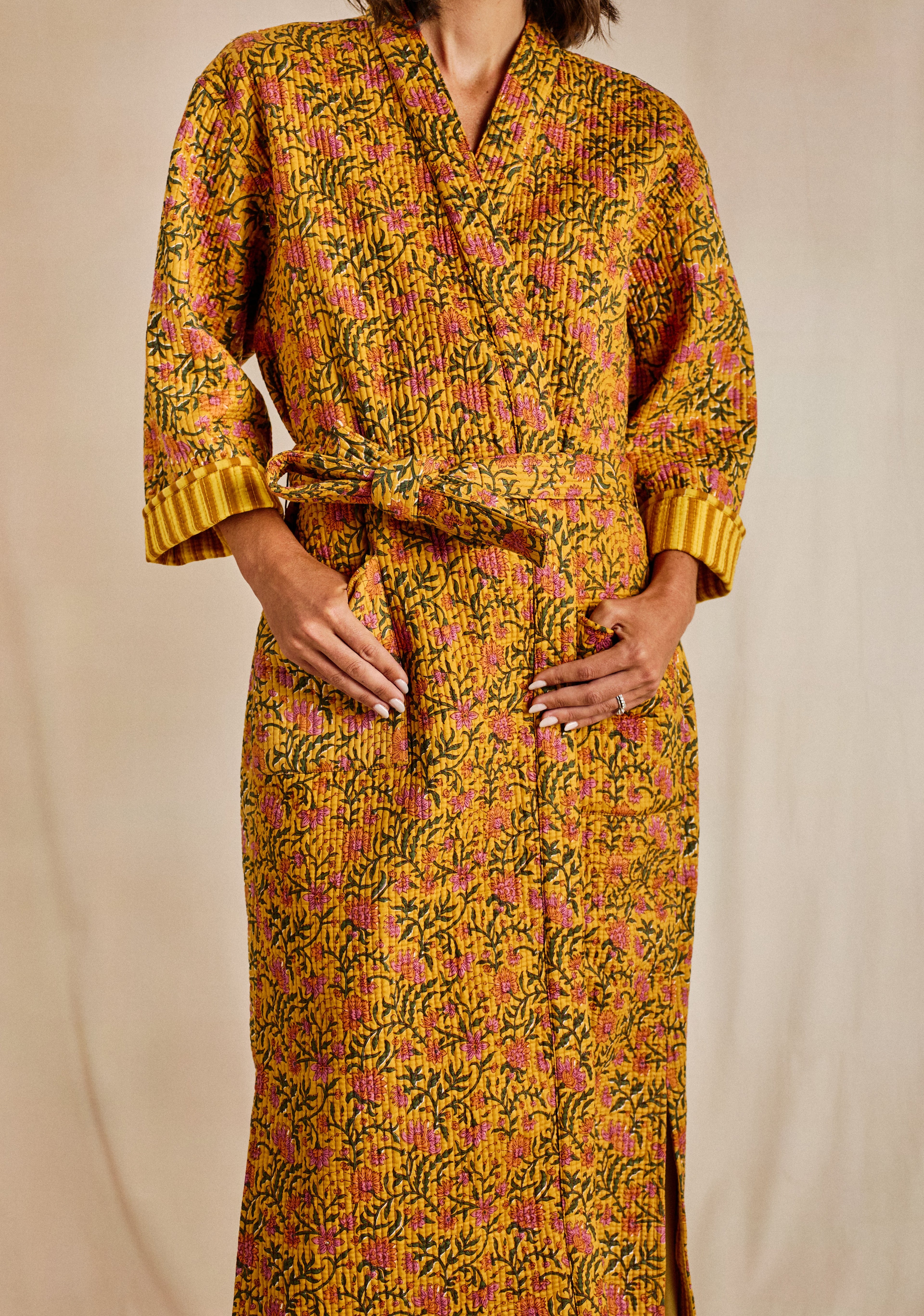Haveli Robe - Golden Vine