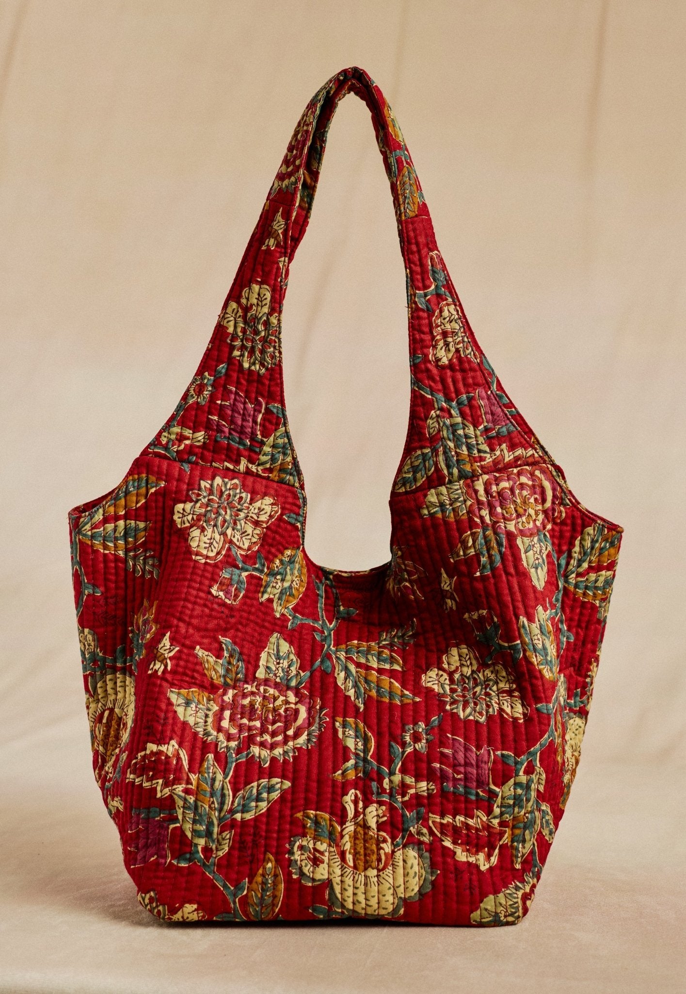 Bucket Bag - Ember Bloom - Cecily & Saffron