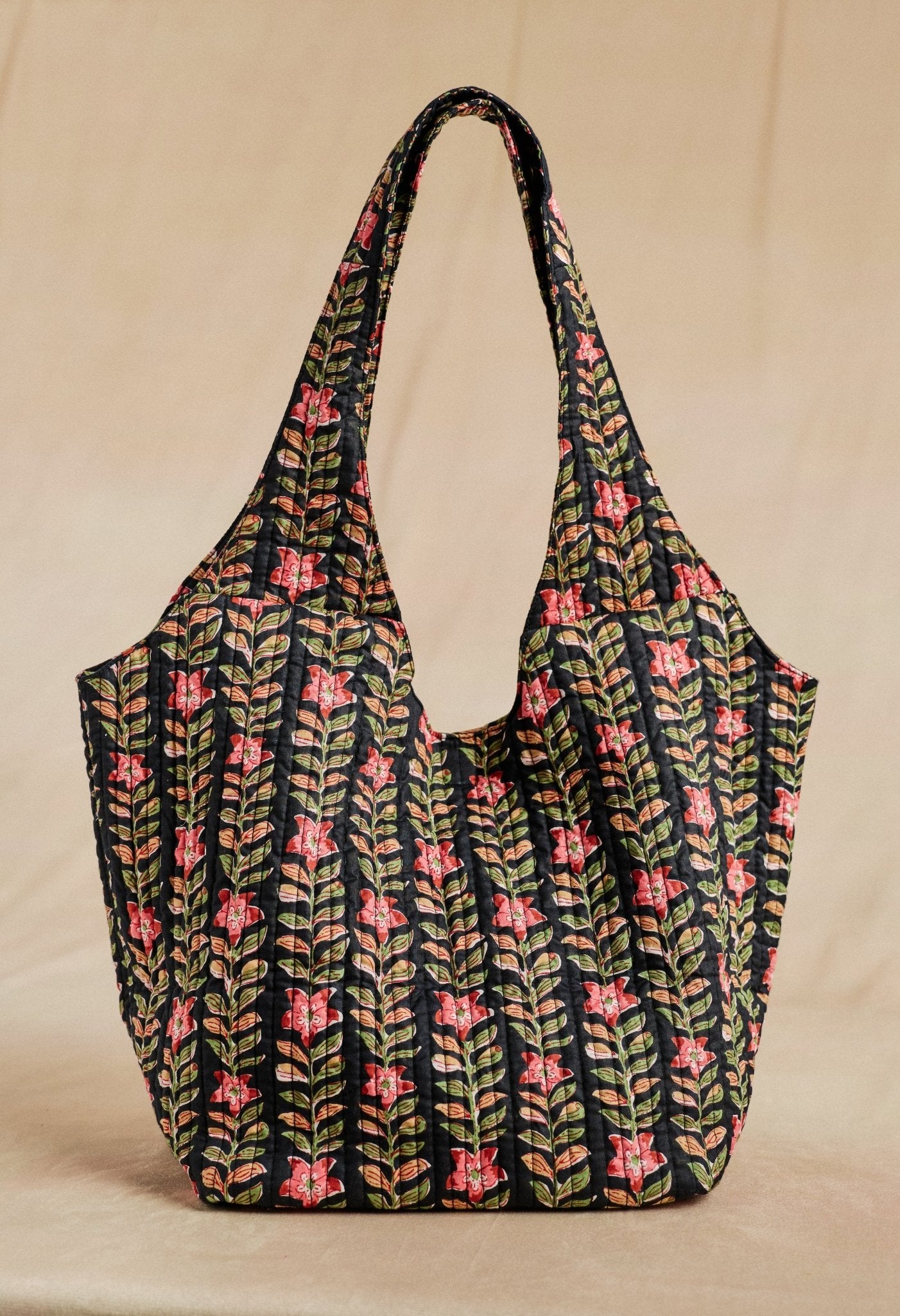 Bucket Bag - Trailing Vine - Cecily & Saffron