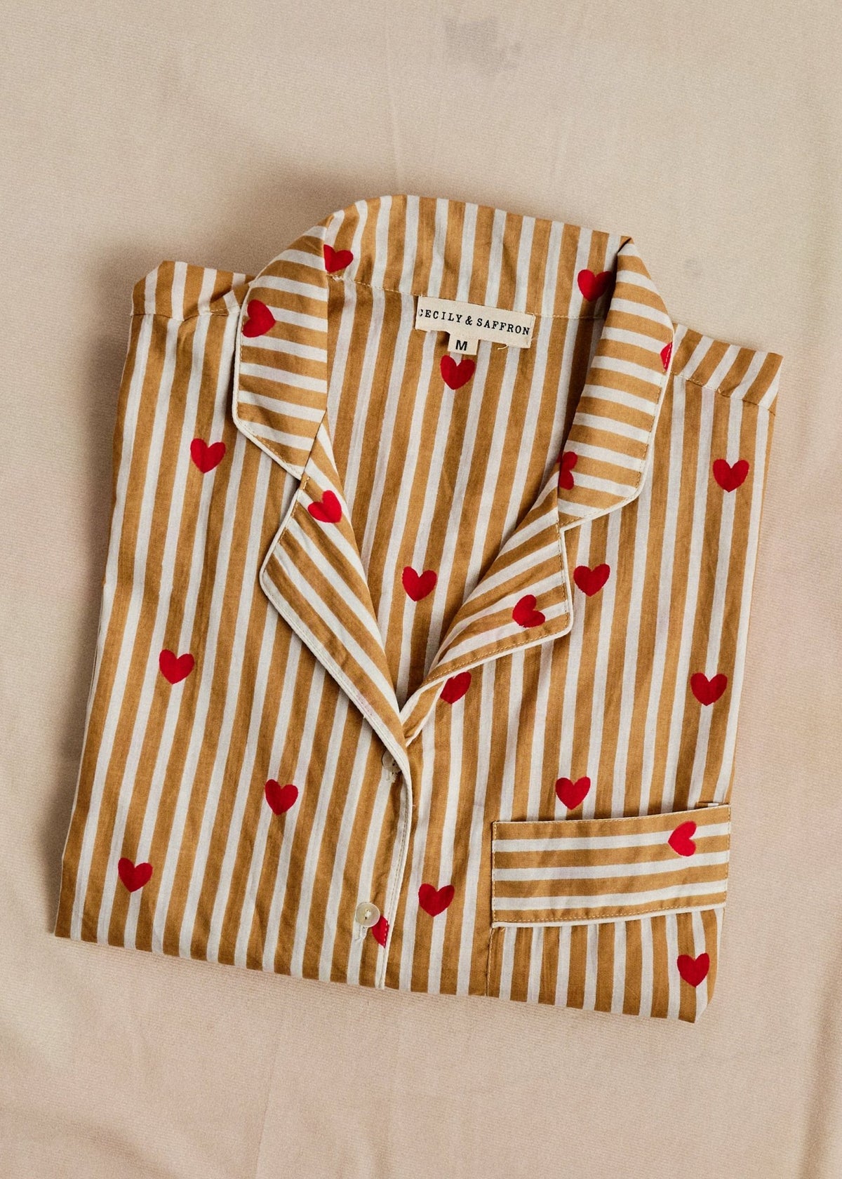 Cutey Short PJ Set - Desert Heart - Cecily & Saffron