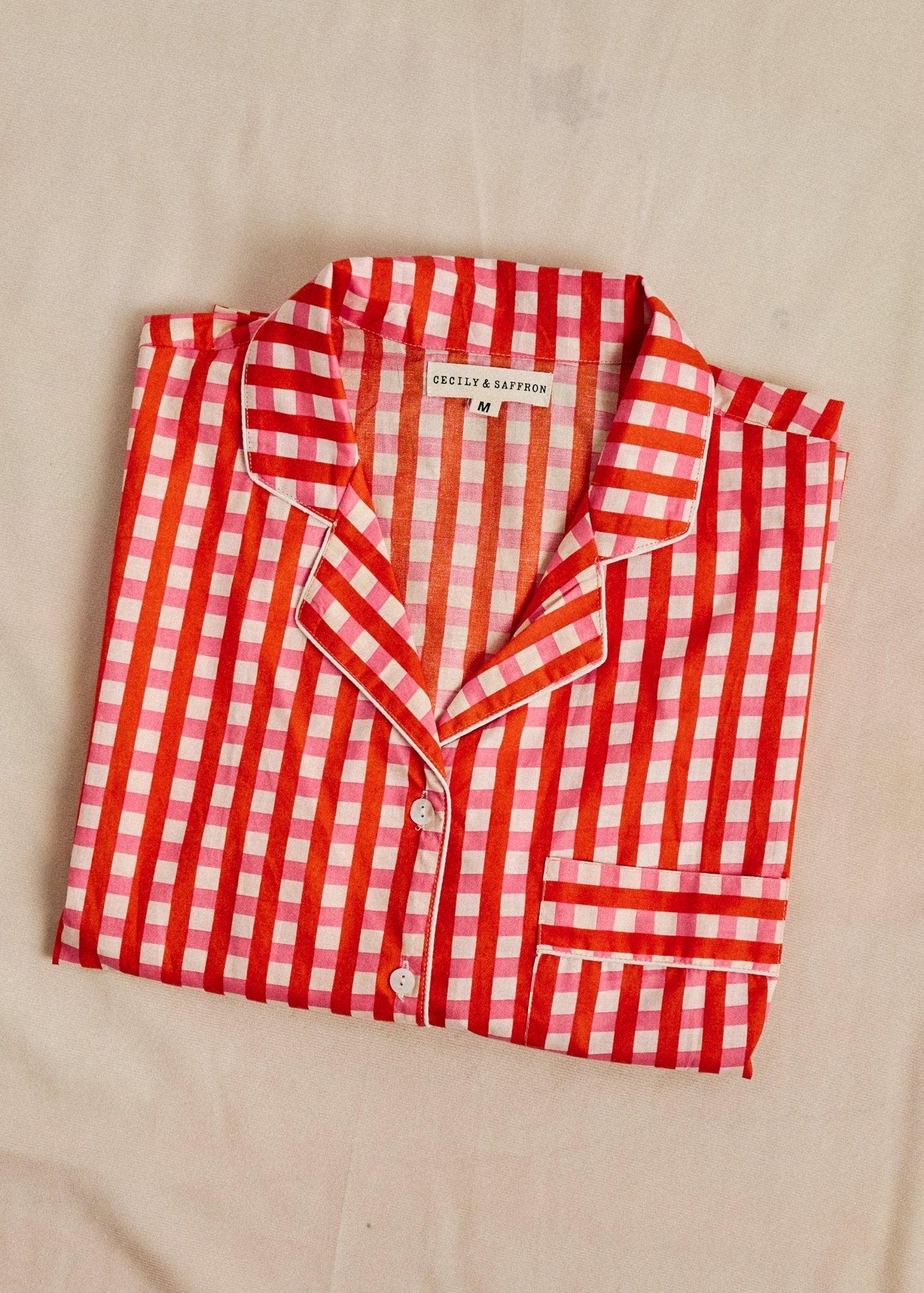 Cutey Short PJ Set - Jaipur Picnic - Cecily & Saffron