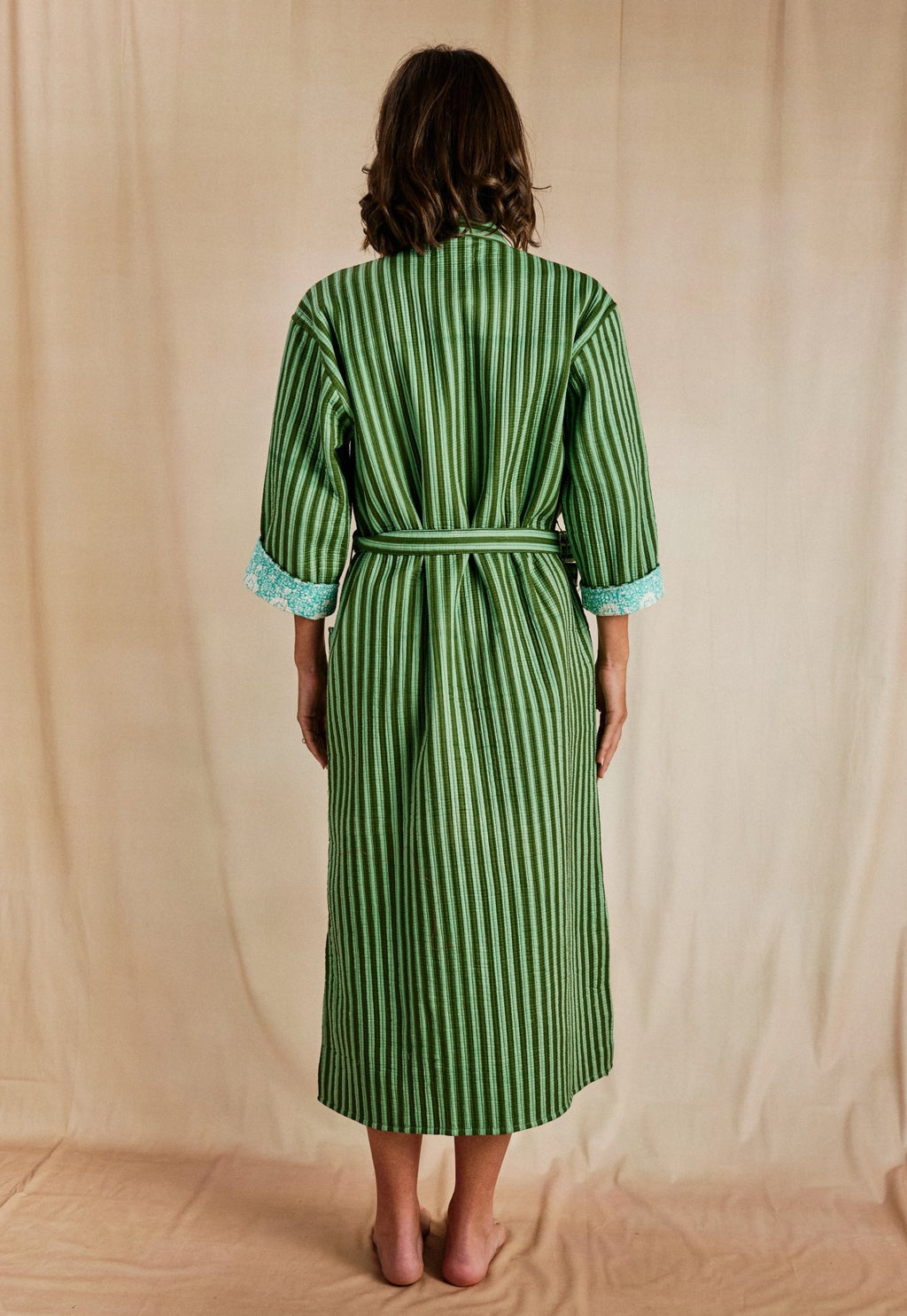 Haveli Robe - Desert Stripe - Cecily & Saffron