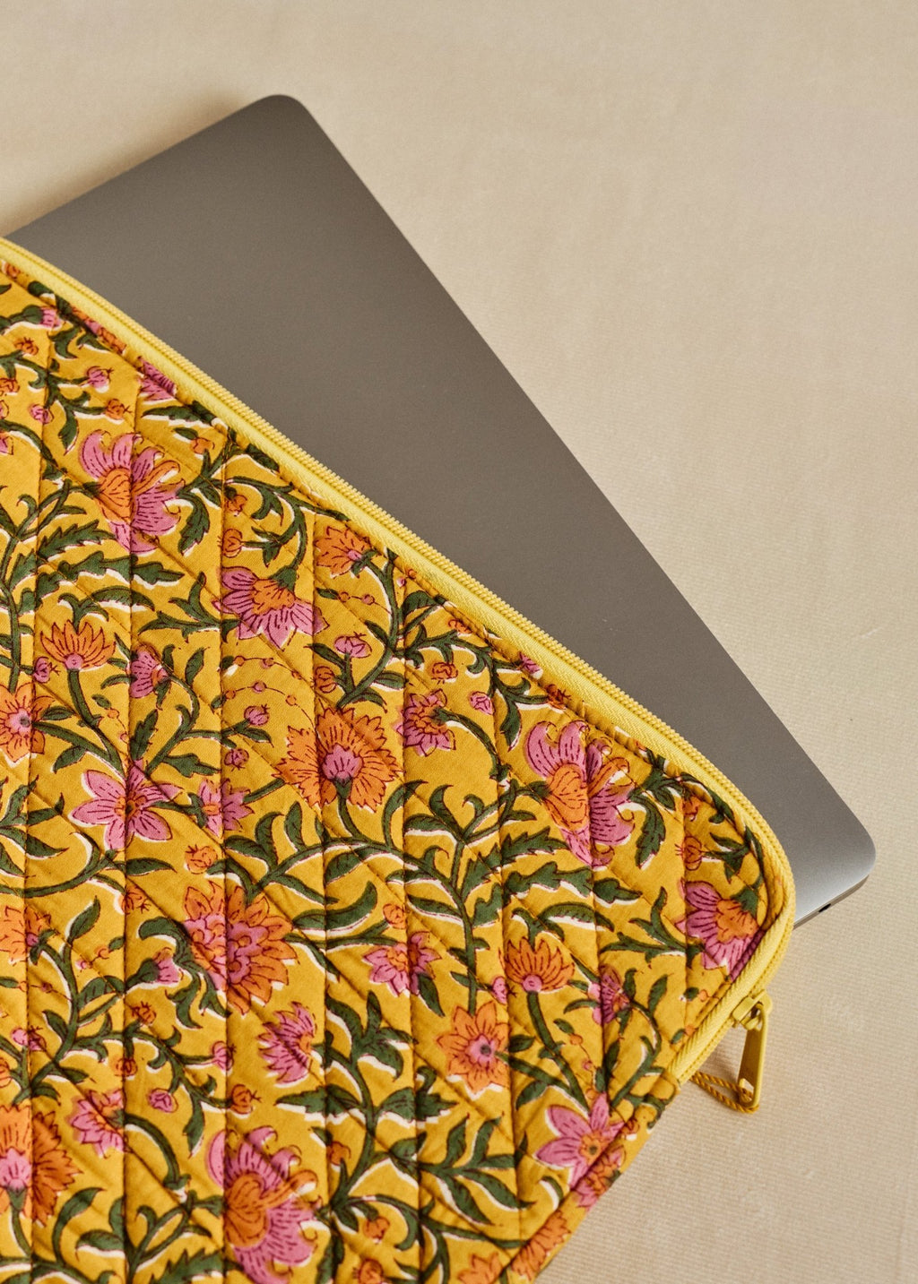 Laptop Sleeve - Golden Vine - Cecily & Saffron