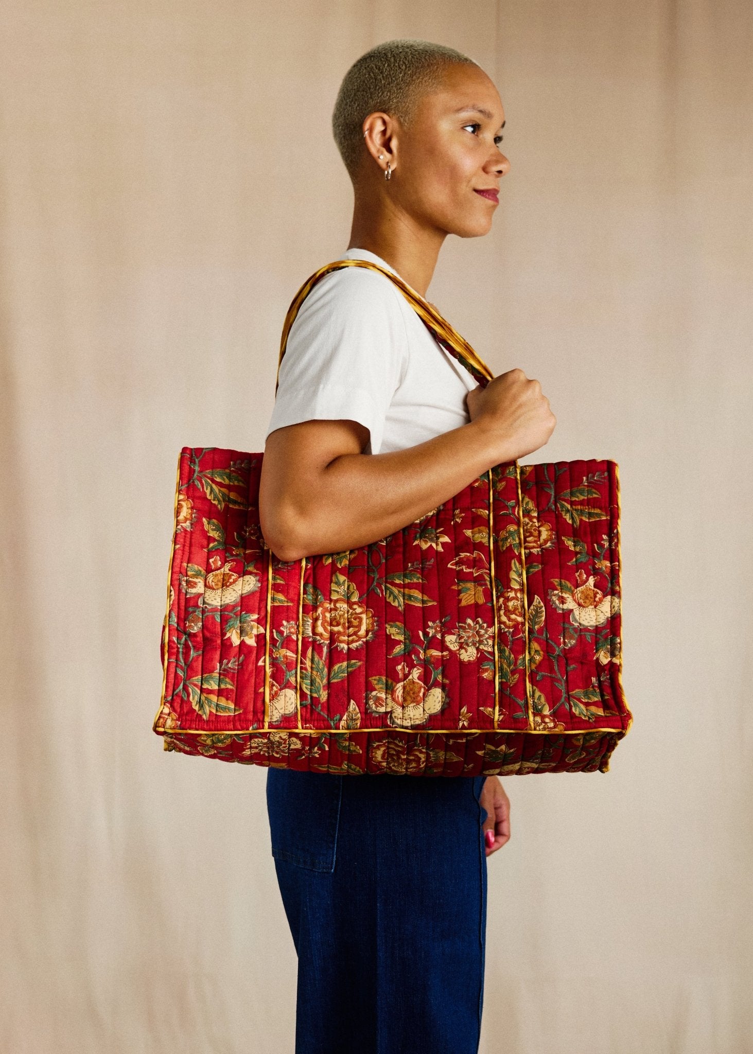 Market Bag - Ember Bloom - Cecily & Saffron