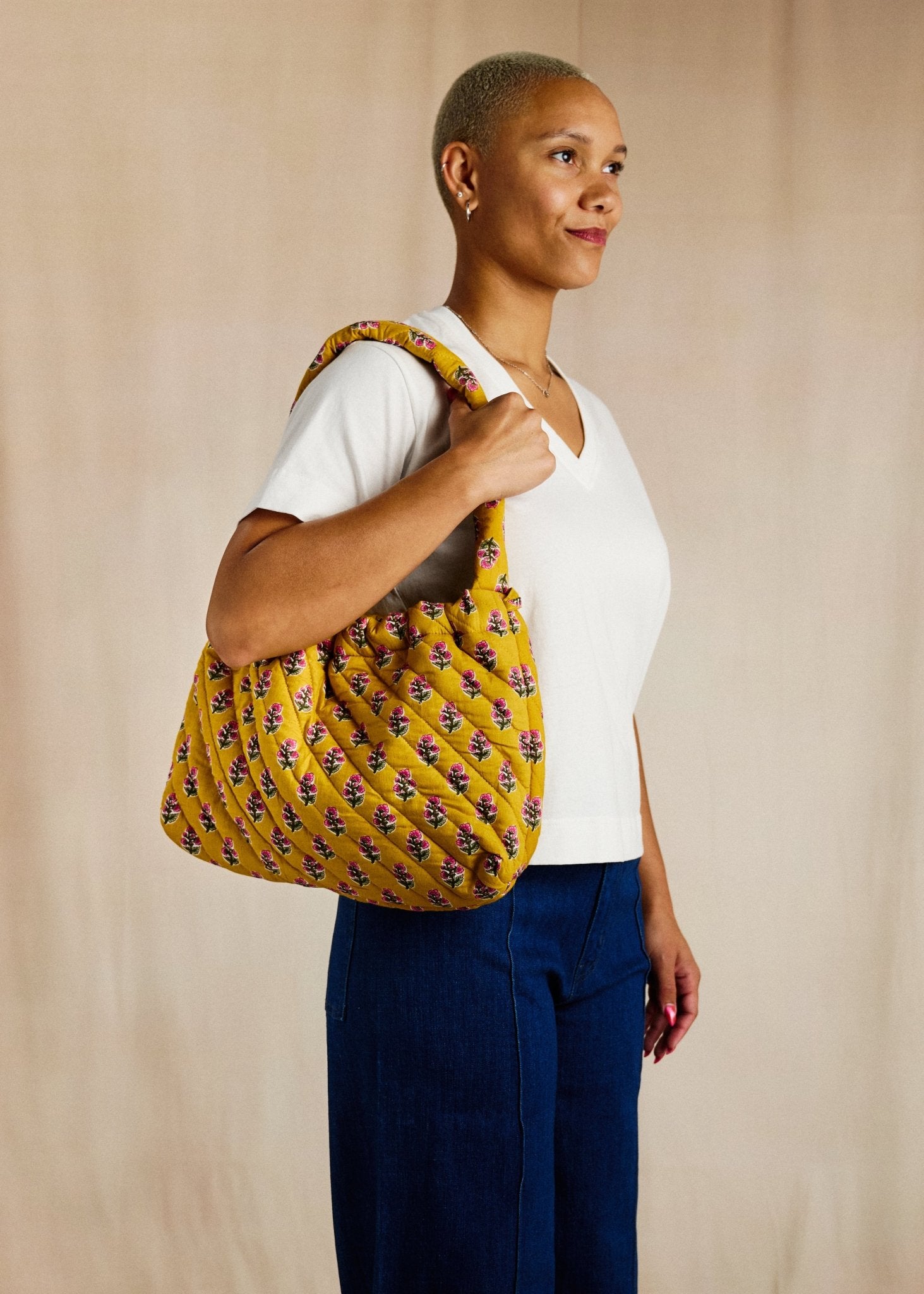 On the Go Bag - Marigold Buti - Cecily & Saffron