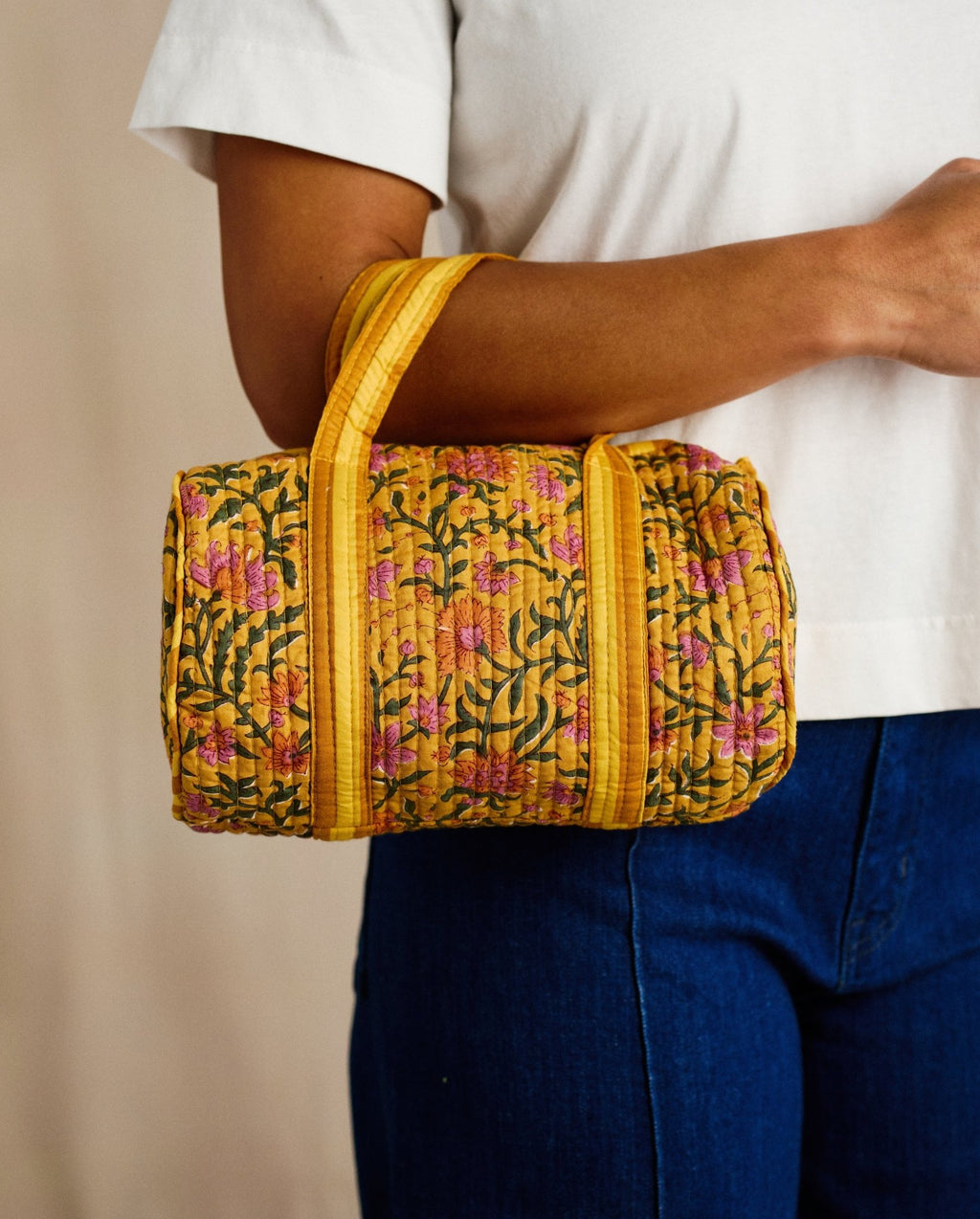Petite Duffle - Golden Vine - Cecily & Saffron