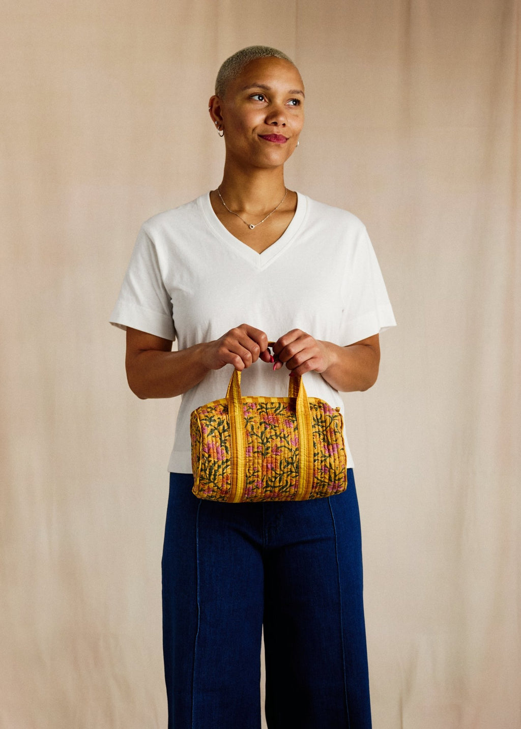Petite Duffle - Marigold Buti - Cecily & Saffron