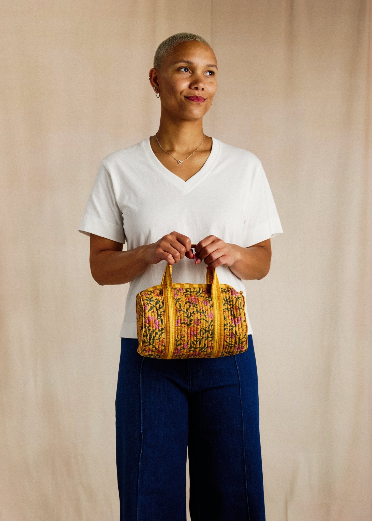 Petite Duffle - Marigold Buti - Cecily & Saffron