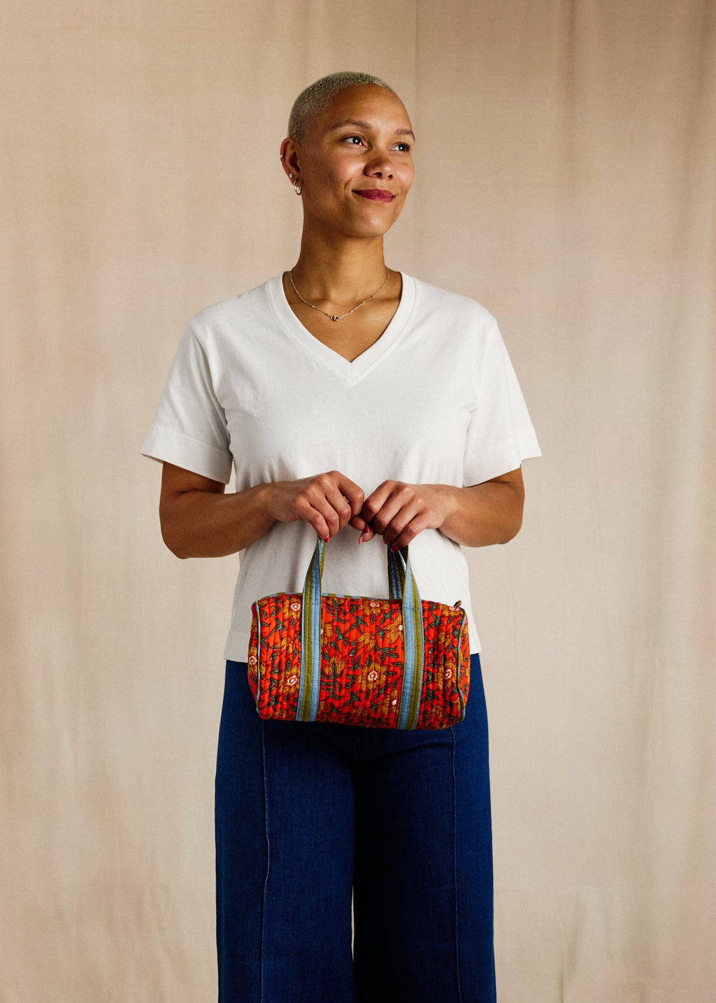 Petite Duffle - Saffron Bloom - Cecily & Saffron