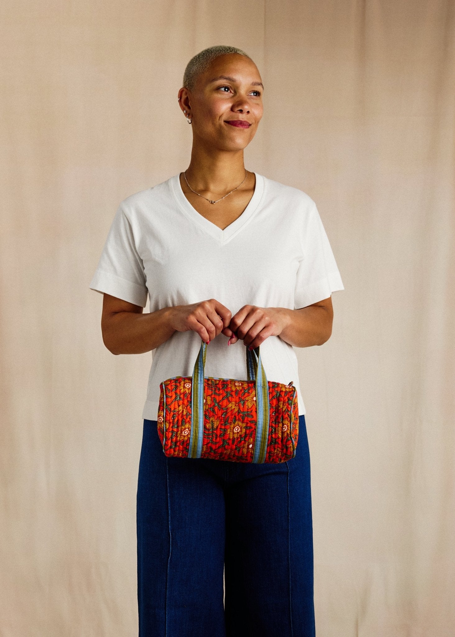 Petite Duffle - Saffron Bloom - Cecily & Saffron