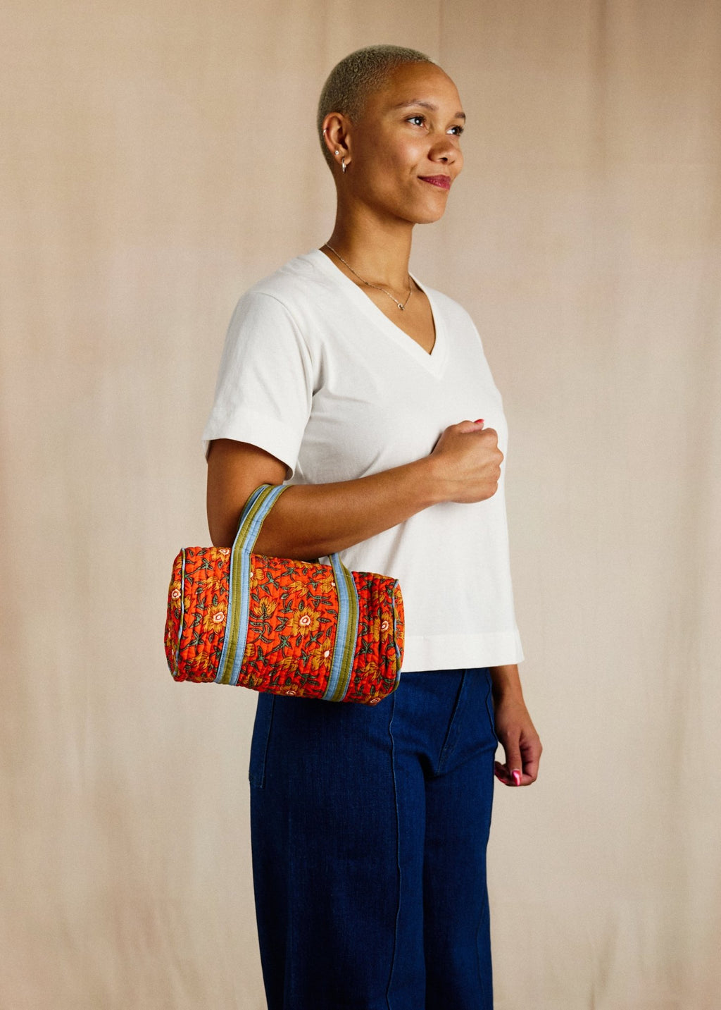 Petite Duffle - Saffron Bloom - Cecily & Saffron