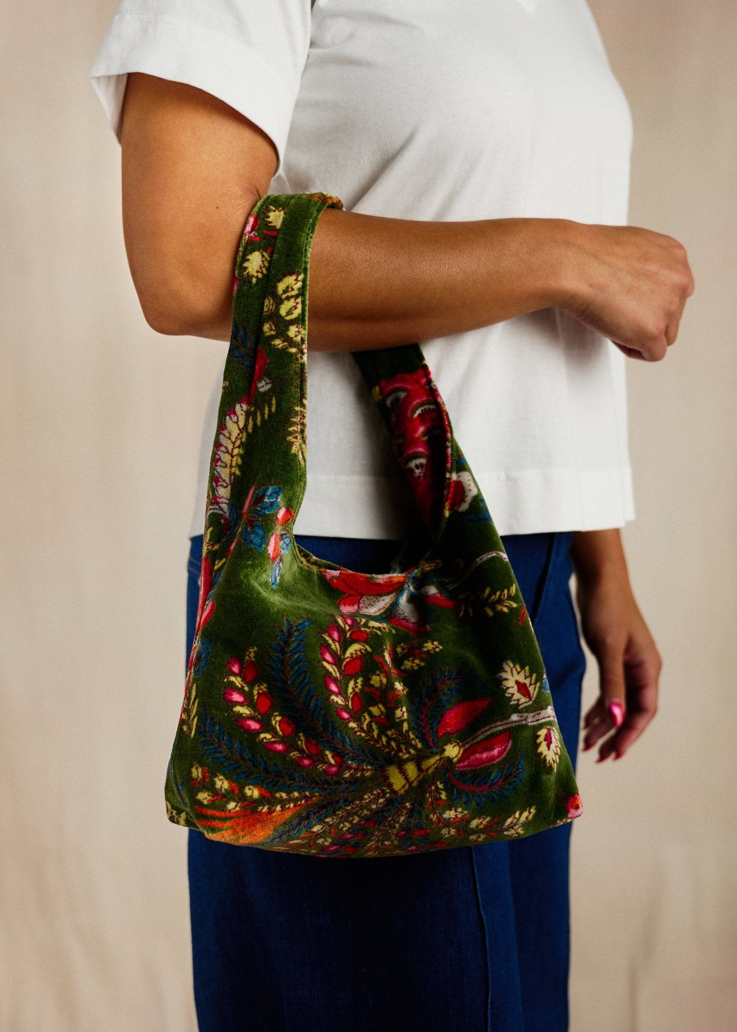 Town Bag - Velvet Thistle - Cecily & Saffron
