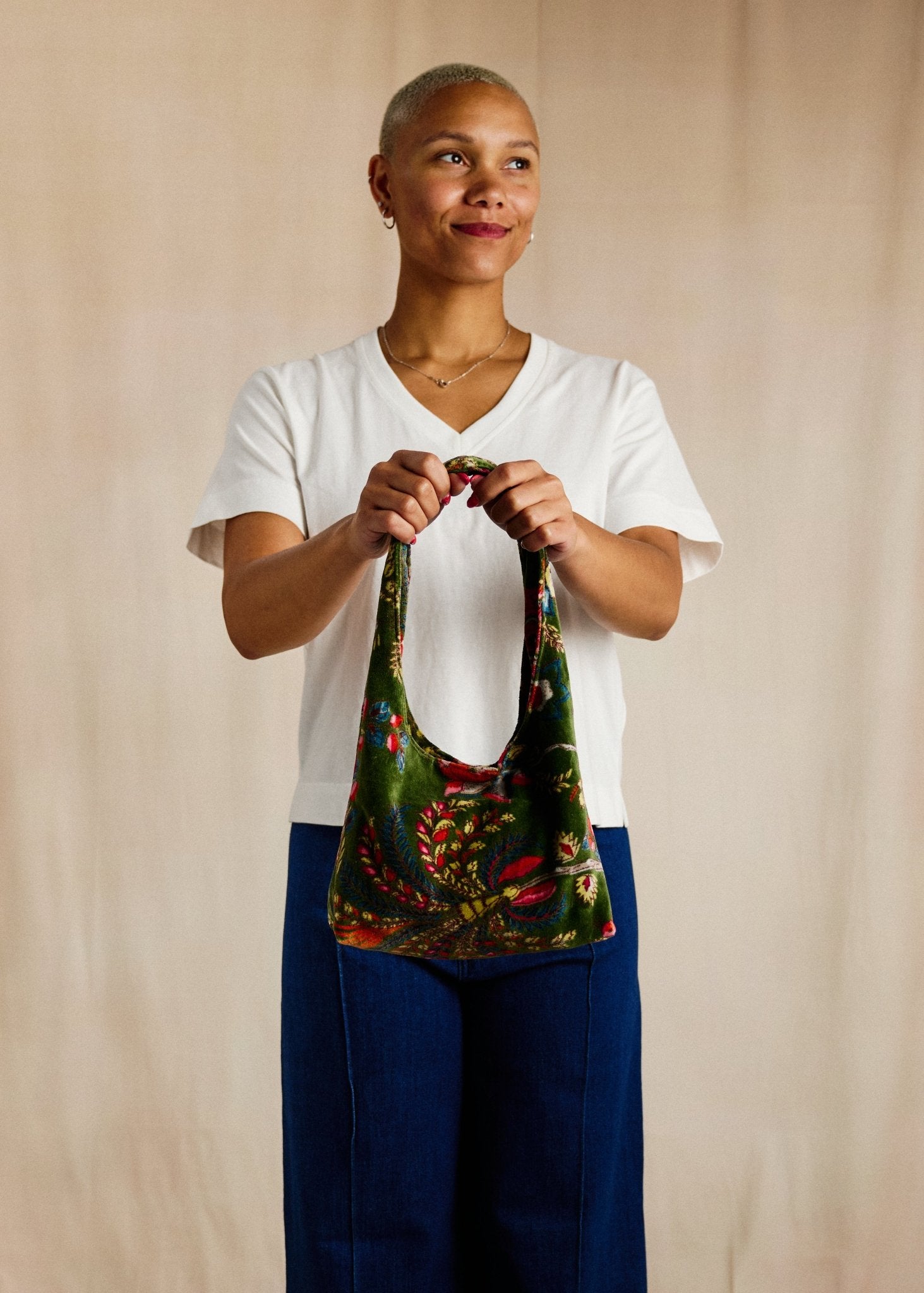 Town Bag - Velvet Thistle - Cecily & Saffron