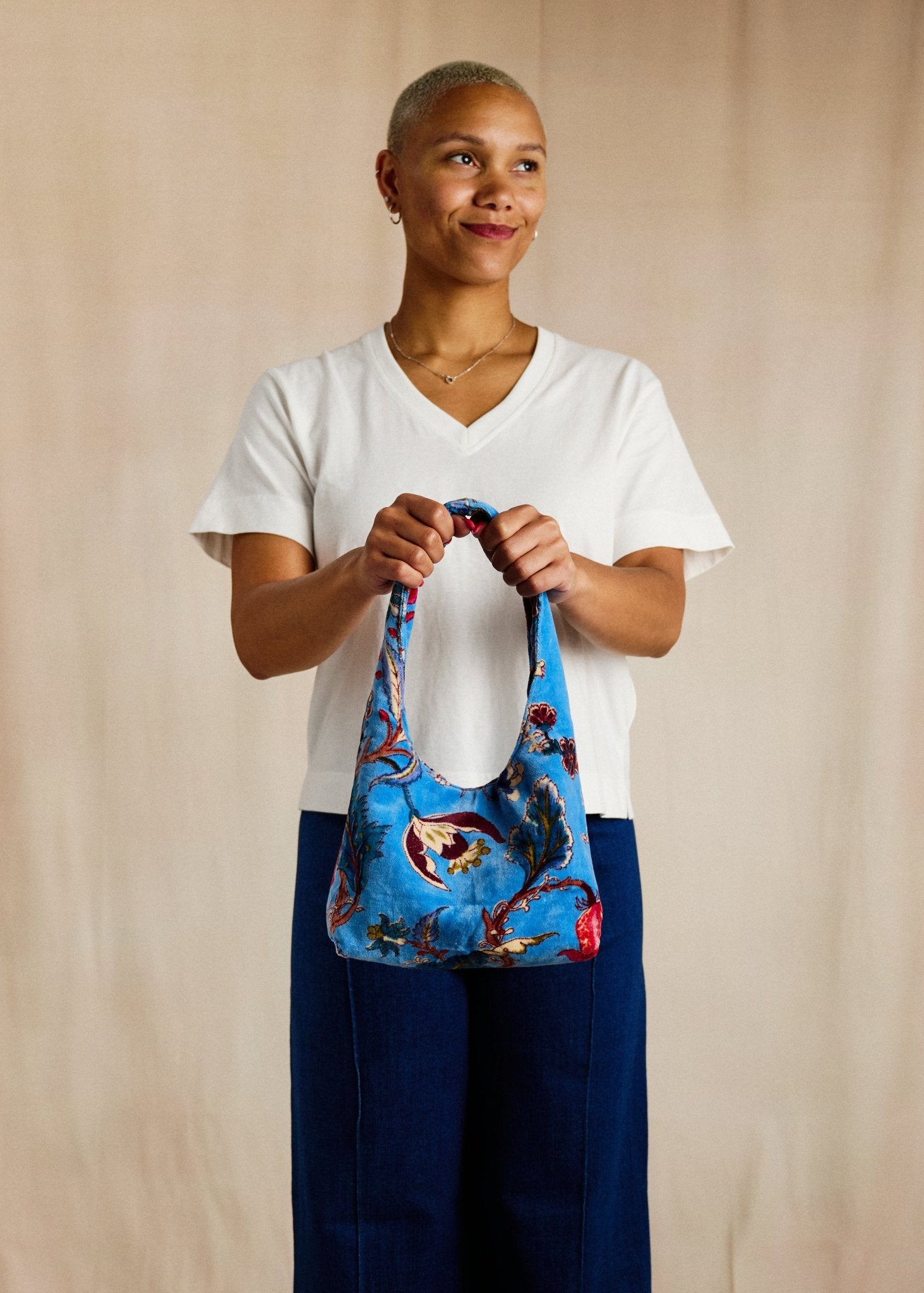 Town Bag - Velvet Thistle - Cecily & Saffron