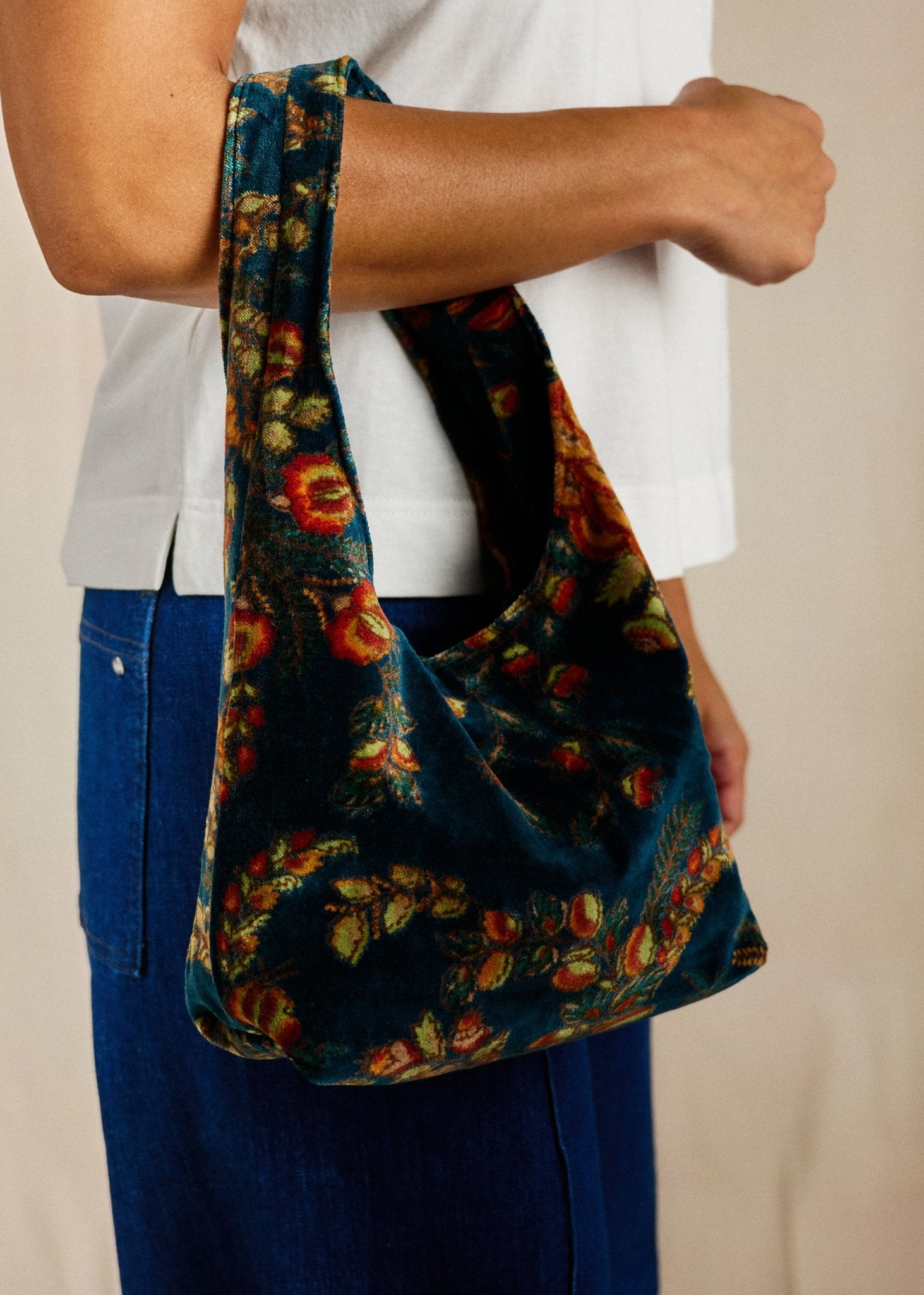 Town Bag - Velvet Thistle - Cecily & Saffron